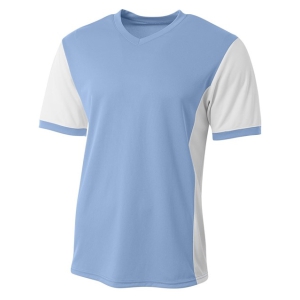 A4 Premier Soccer Jersey - Light Blue/White N3017LB