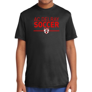 AC Delray Short Sleeve Performance Shirt - Black AC-ST350BLK