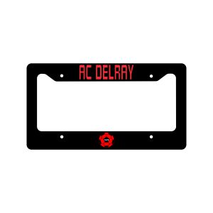 AC Delray Custom License Plate Frame AC-LCFRM
