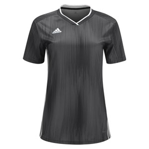 adidas Women's Tiro 19 Jersey - Dark Grey/White DP3187