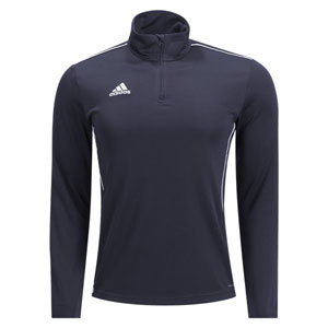 adidas Youth Core 18 Training Top - Black/White CE9028