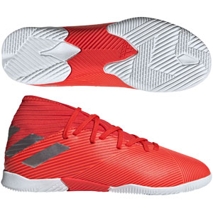 adidas Junior Nemeziz Tango 19.3 IN - Active Red/Silver Metallic Indoor F99945