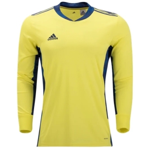 adidas adiPro 20 Youth Goalkeeper Jersey - Yellow/Navy FI4199