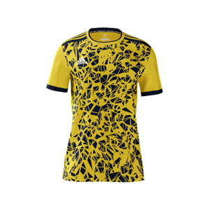 adidas mi Competition 21 Youth Short Sleeve Goalkeeper Jersey - Yellow/Navy GL7247