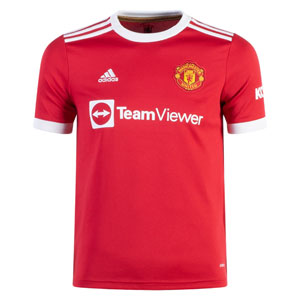 adidas Manchester United Youth Home Jersey 2021-2022 GR3778