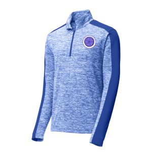 Alameda Soccer Club 1/4 Zip Pullover Top - Royal Blue ST397-ASC