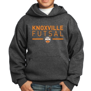 Knoxville Futsal Youth Hooded Sweatshirt - Black KNX-PC90YH