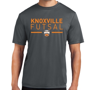 Knoxville Futsal Short Sleeve Performance Shirt - Black KNX-ST350