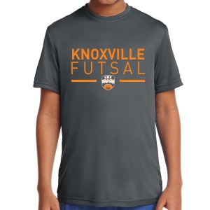 Knoxville Futsal Youth Performance Shirt - Black KNX-YST350