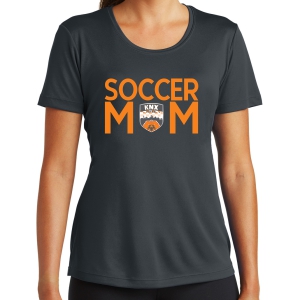 Knoxville Futsal Women's Soccer Mom Performance Shirt - Iron Grey LST350-KF