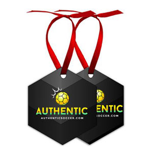Authentic Soccer Christmas Ornaments AU-Orna