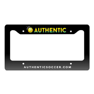 Authentic Soccer License Plate Frame AU-LPFrame