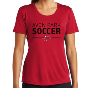 Avon Park Women's Performance Shirt - Red AP-LST350-R