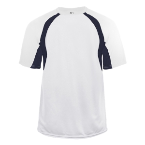 Badger Hook Youth Tee - White/Navy 214400WN