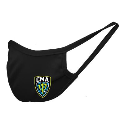 Club Med Academies Custom Performance Face Mask - Black CMA-MSKBK