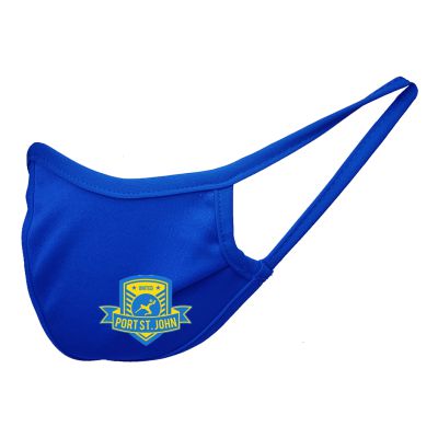 Port St. John United SC Custom Performance Face Mask - Royal PSJ-MSKRY