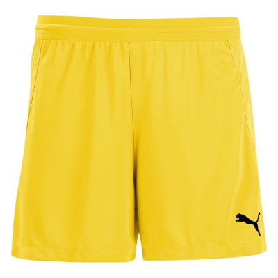 Puma Women's Team Final 21 Shorts - Yellow 704370-07
