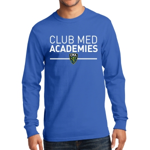 Club Med Academies Long Sleeve T-Shirt - Blue CMA-G5400