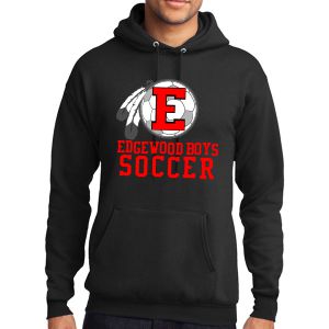 Edgewood High School Hooded Sweatshirt - Black EWHS-PC78H