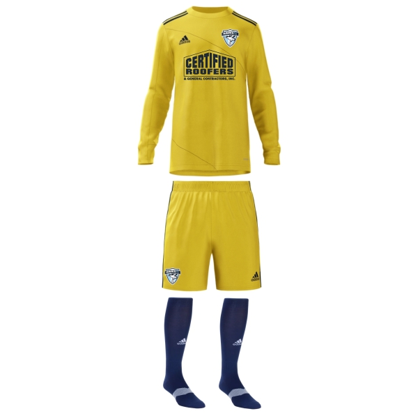 Florida Hawks FC - Adult Goalkeeper Kit 2021 FHFC-AGKLSKT-21