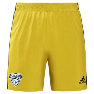 Florida Hawks FC adidas Mi Tastigo 19 Shorts - Yellow/Navy FHFC-FI6355-YN