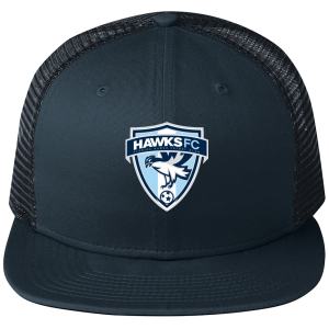 Florida Hawks FC New Era Snapback Trucker Cap - Navy NE403-FHFC