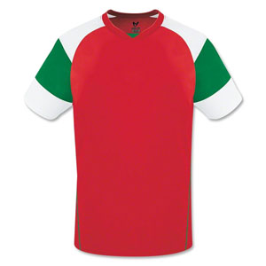 High Five Mundo Jersey - Red/Green High5MunRedGrn