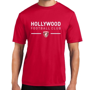 Hollywood FC Short Sleeve Performance Shirt - Red ST350-HFC
