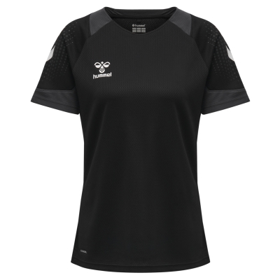 Hummel Women's Lead Poly Jersey - Black/White 207397-2001
