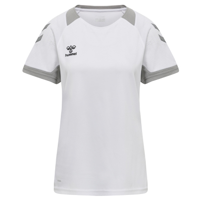 Hummel Women's Lead Poly Jersey - White/Black 207397-9001