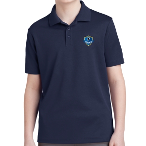 Inter United Academy Youth Polo Shirt - Navy YST640-IUA