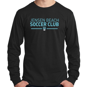 Jensen Beach Soccer Club Long Sleeve T-Shirt - Black JB-PC54LS-B