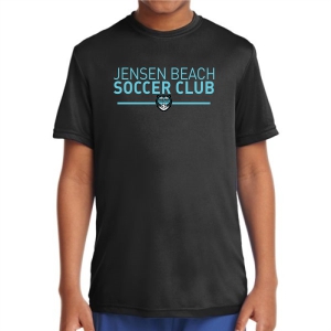 Jensen Beach Youth Performance Shirt - Black JB-YST350Blk
