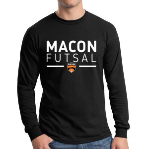 Macon Futsal Long Sleeve T-Shirt - Black MF-G5400
