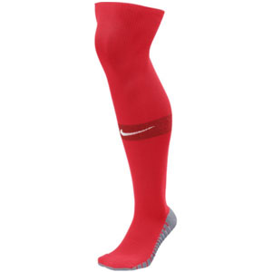 Nike Team Match Fit Over The Calf Socks - Red SX6836-657