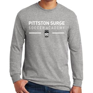 Pittston Surge Soccer Academy Long Sleeve T-Shirt - Sports Grey G5400-PSSA 