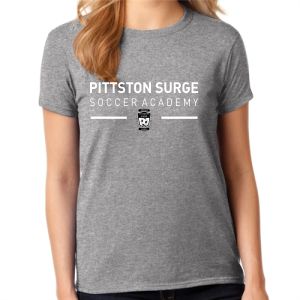 Pittston Surge Soccer Academy Supporter Women's T-Shirt - Sport Grey 5000L-PSSA