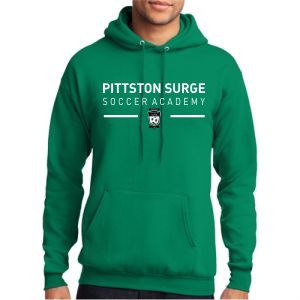 Pittston Surge Soccer Academy Hooded Sweatshirt - Kelly Green PSSA-PC78H-KG