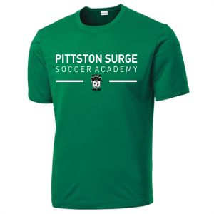 Pittston Surge Soccer Academy Performance Shirt - Kelly Green PSSA-ST350-KG