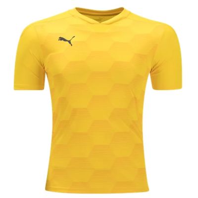 Puma Team Final 21 Graphic Jersey - Cyber Yellow/Spectra Yellow 704150-07