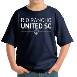 Rio Rancho United Youth Supporter T-Shirt - Navy RRU-5000B