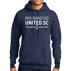Rio Rancho United Club Hooded Sweatshirt - Navy RRU-PC78H
