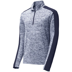 Sport Tek Youth Posi Charge 1/4 Zip Pullover Top - Navy YST397Nvy