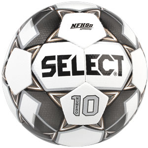Select Numero 10 Ball IMS - NFHS Approved - White/Black/Gold 0275150115