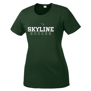 Skyline Soccer Women's Performance Shirt - Forest Green LST350-FGSL