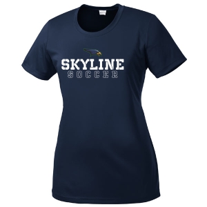 Skyline Soccer Women's Performance Shirt - Navy LST350-NSL