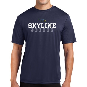 Skyline Soccer Performance Shirt - Navy ST350-NSL
