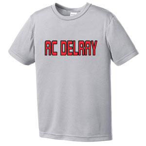 AC Delray Youth Training Jersey - Silver AC-YST350SLV