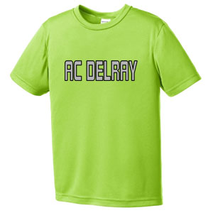 AC Delray Youth Training Jersey - Lime Shock AC-YST350LMSK