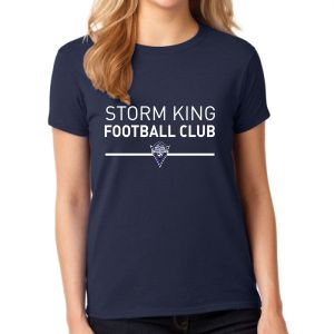 Storm King FC Supporter Women's T-Shirt - Navy 5000L-SK